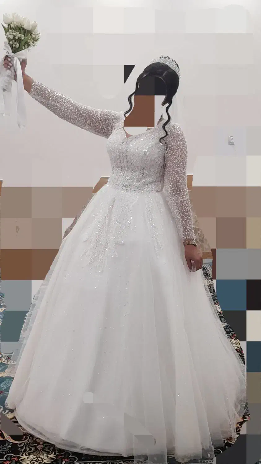 فروش لباس عروس( به قیمت کرایه)|لباس|آبادان, |دیوار