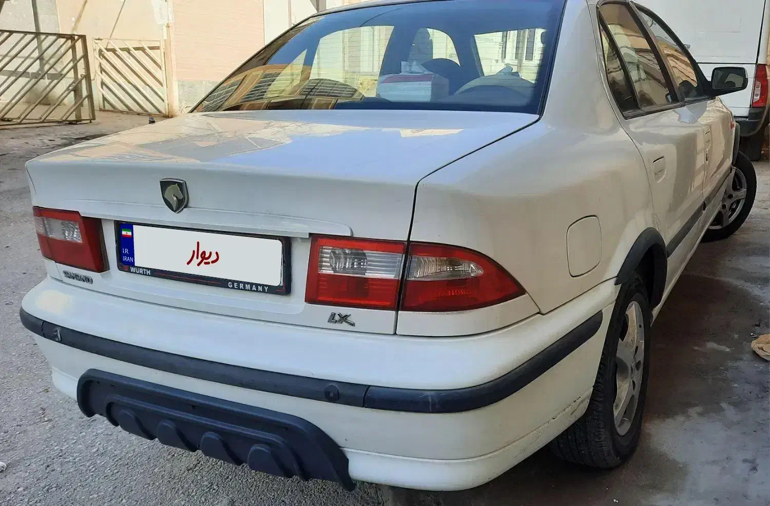 سمند LXسفیدرنگ|خودرو سواری و وانت|خرمآباد, |دیوار