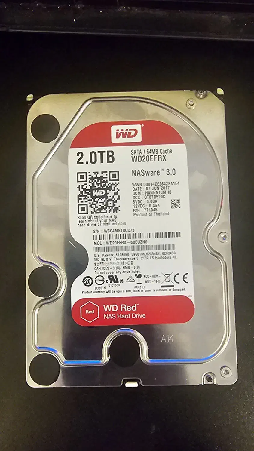 هارد اینترنال Western Digital Red  ظرفیت 2 ترابایت|قطعات و لوازم جانبی رایانه|تهران, امانیه|دیوار