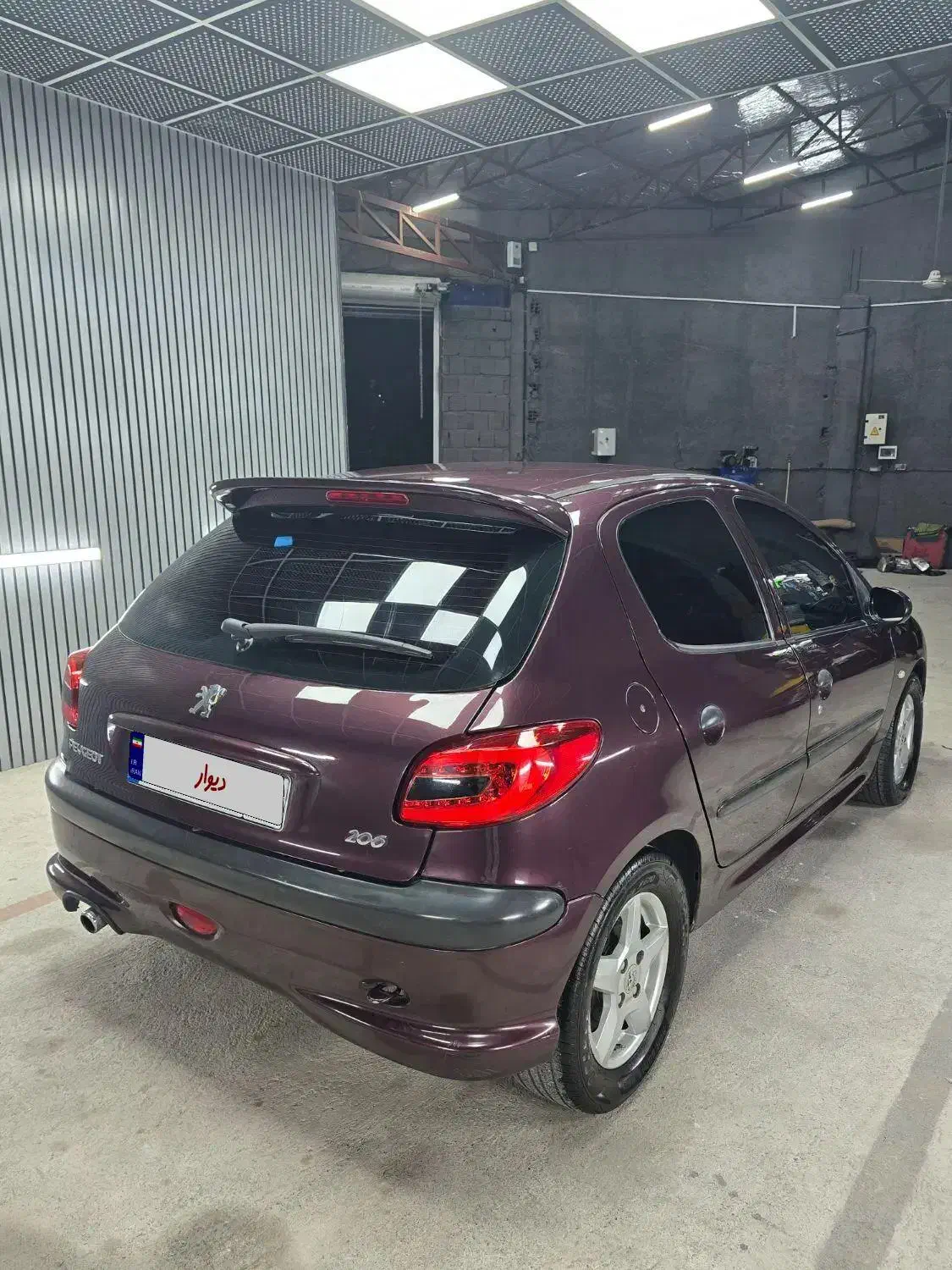 ۲۰۶ مدل ۹۴ تیپ ۲|خودرو سواری و وانت|آق قلا, |دیوار