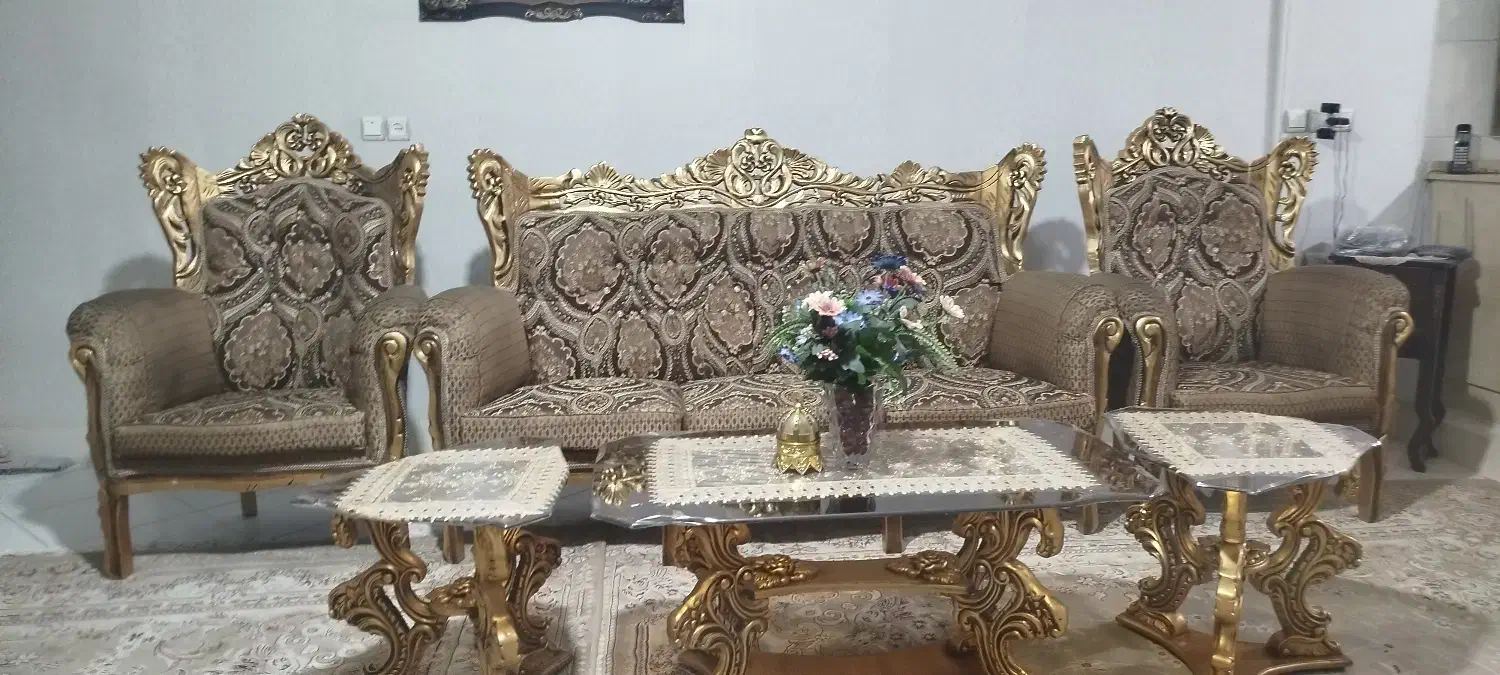 فروش مبل استیل|مبلمان خانگی و میز عسلی|گلپایگان, |دیوار