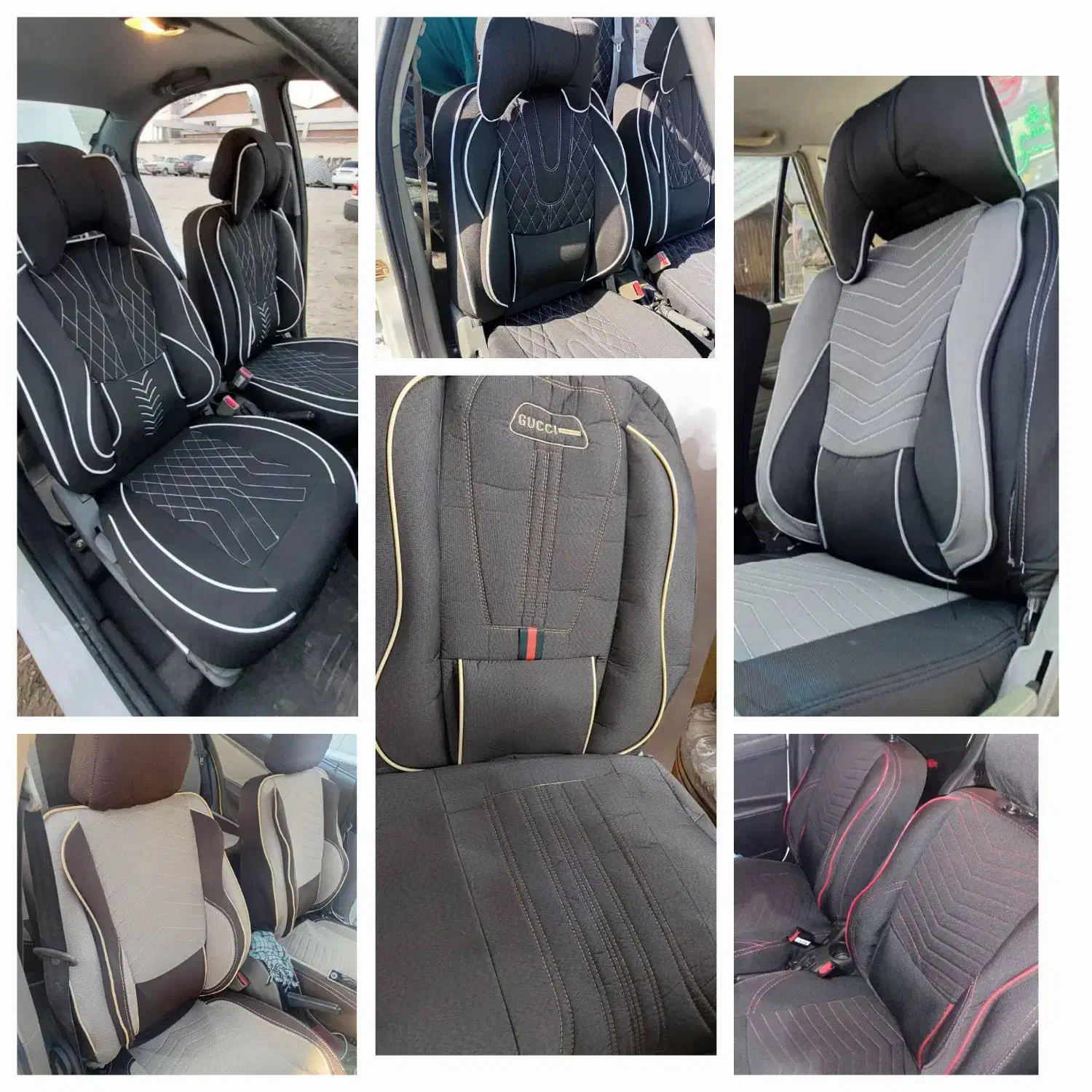 روکش صندلی پراید پژو تیبا سمند ۲۰۶کفی دوخت فرمان|قطعات یدکی و لوازم جانبی|تهران, نعمت‌آباد|دیوار