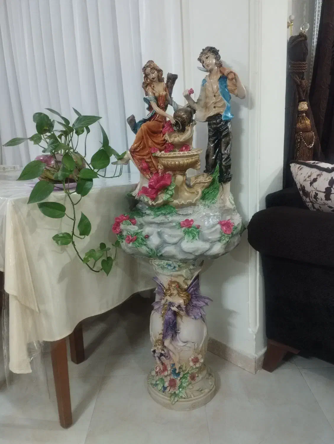 آبشار پلی استر|مجسمه، تندیس، ماکت|قزوین, |دیوار