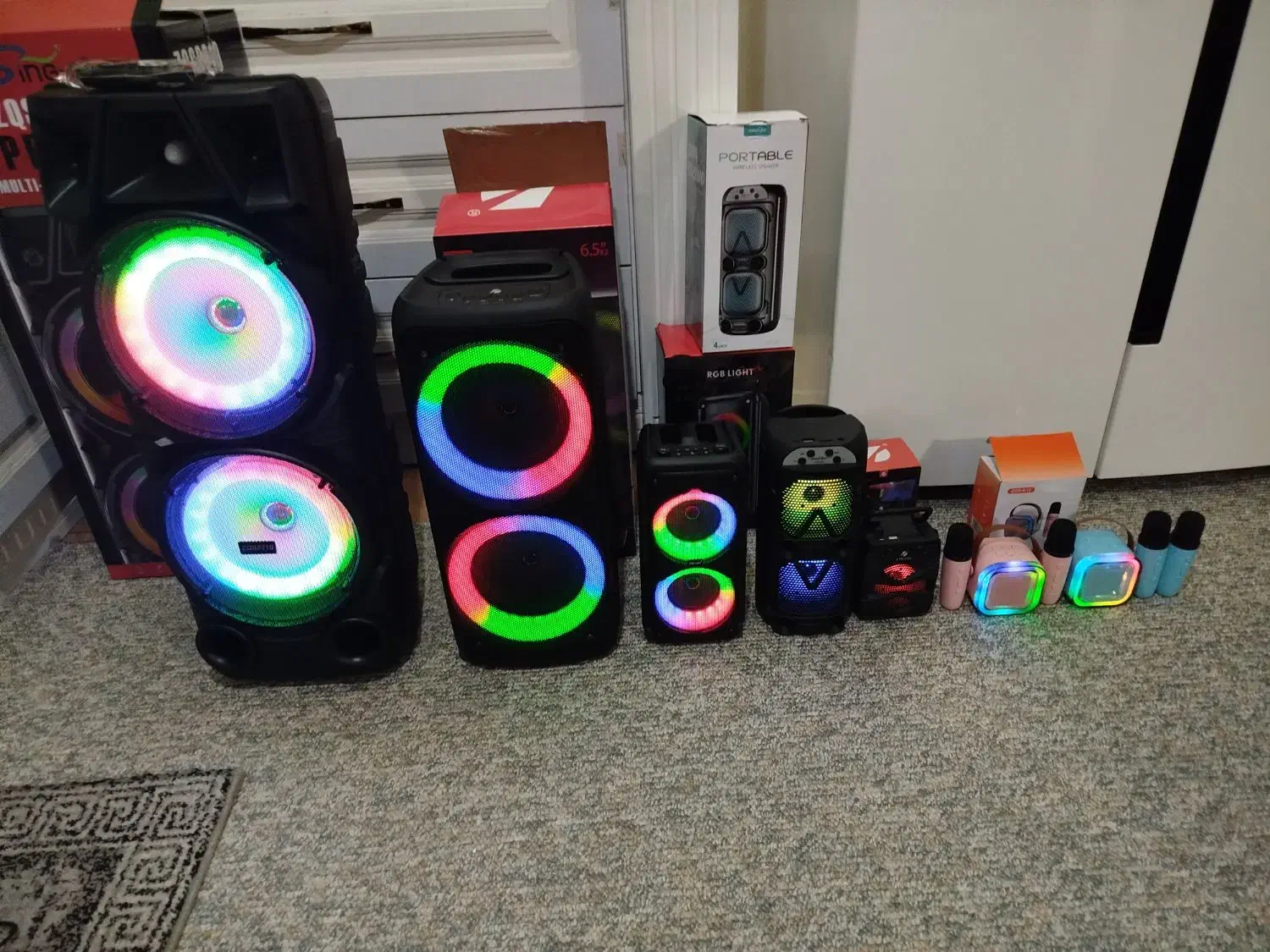 تعدادی اسپیکر اقتصادی نو رادیو دار از350 تا 4/650|سیستم صوتی خانگی|مشهد, عامل|دیوار