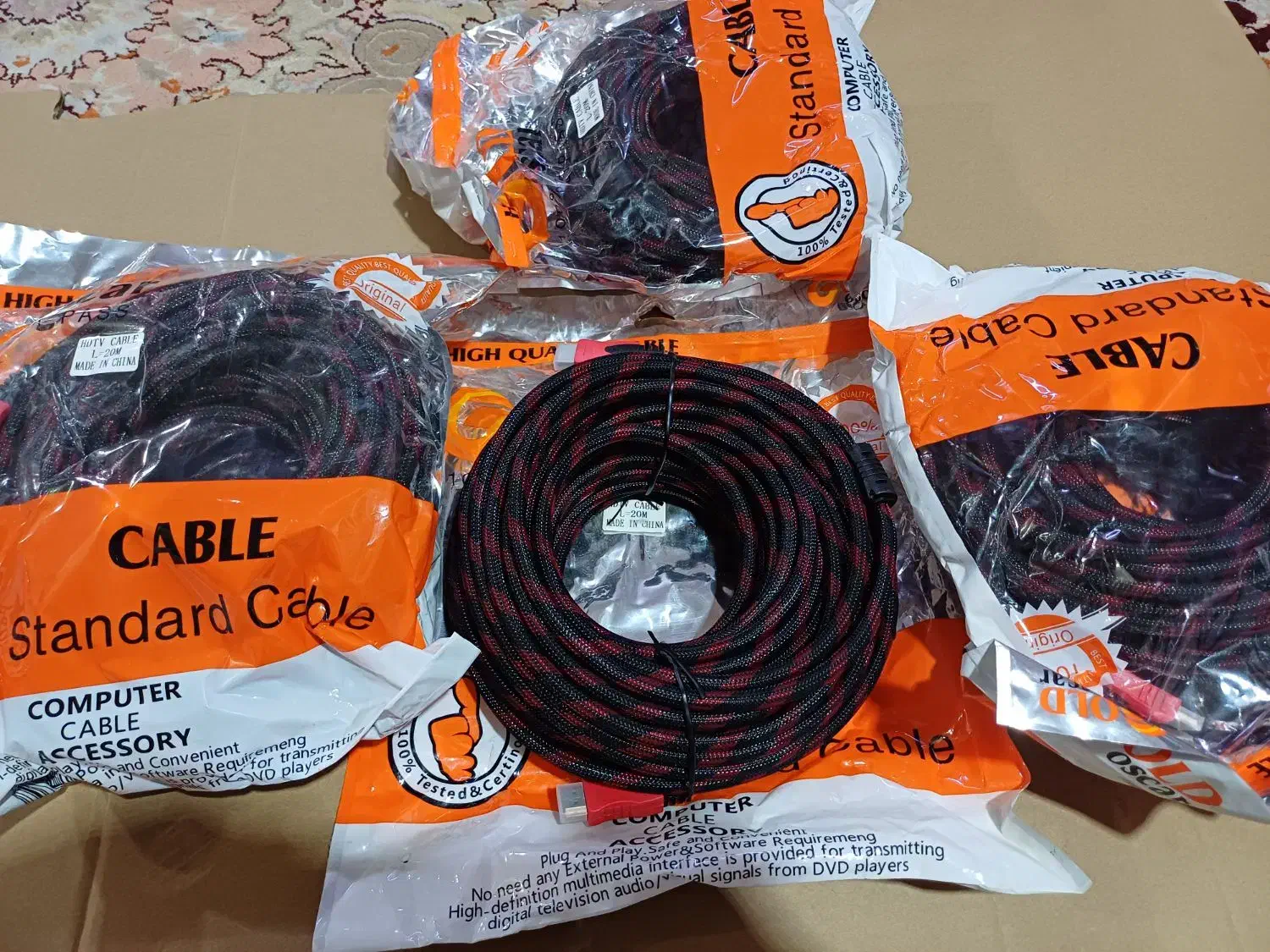 کابل ۲۰متریHDMI|لوازم جانبی موبایل و تبلت|شادگان, |دیوار