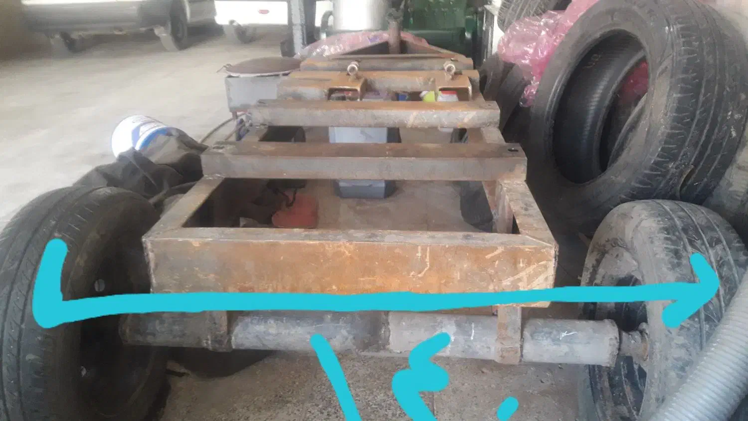 شاسی چرخداربزرگ|ماشینآلات صنعتی|ایلام, |دیوار