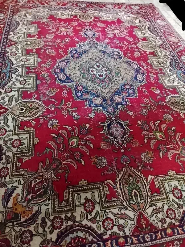 فرش دستبافت تبریز ۱۲متری ۲عدد|فرش|تبریز, |دیوار