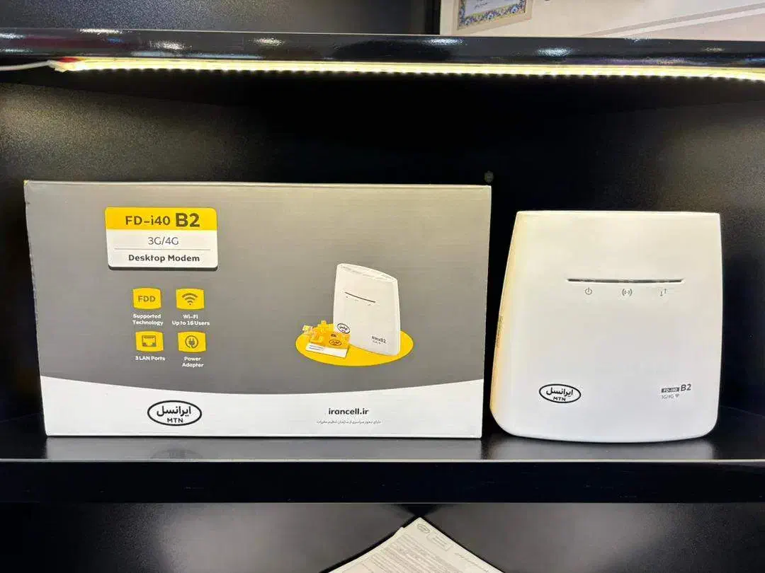 مودم 4G آنلاک ایرانسل i40 B2دوربین کارتخوان بابسته|مودم و تجهیزات شبکه|کرج, شهرک اوج|دیوار