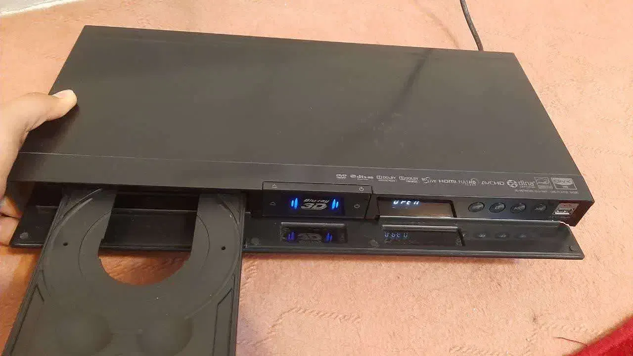 پلیر 3D ال جی BX580 کاملا سالم و نو|پخشکننده DVD و ویدیو|مبارکه, |دیوار