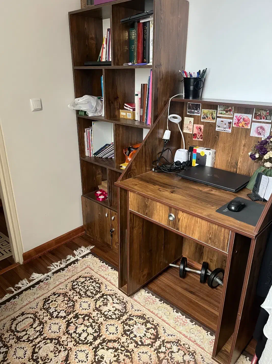 کتابخانه و میز کامپیوتر میز تحریر یا کانتر|میز تحریر و کامپیوتر|تهران, علم و صنعت|دیوار