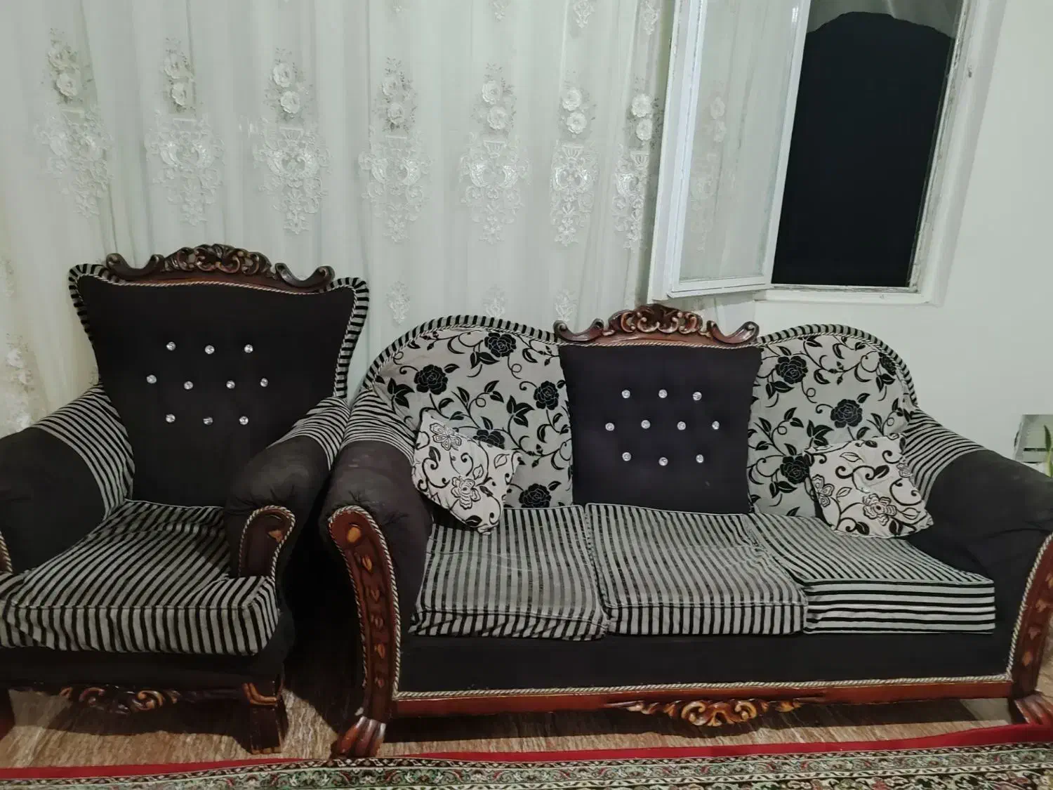 مبل|مبلمان خانگی و میز عسلی|کبودرآهنگ, |دیوار