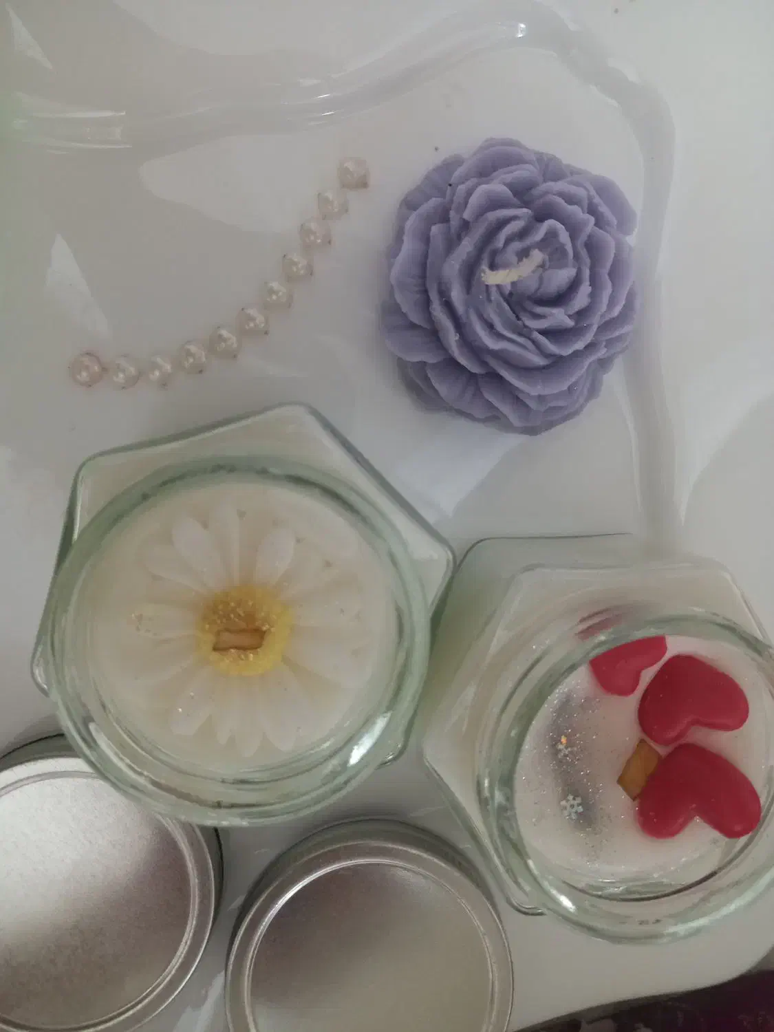 شمع تزئینی دست ساز|صنایع دستی و سایر لوازم تزئینی|یاسوج, |دیوار