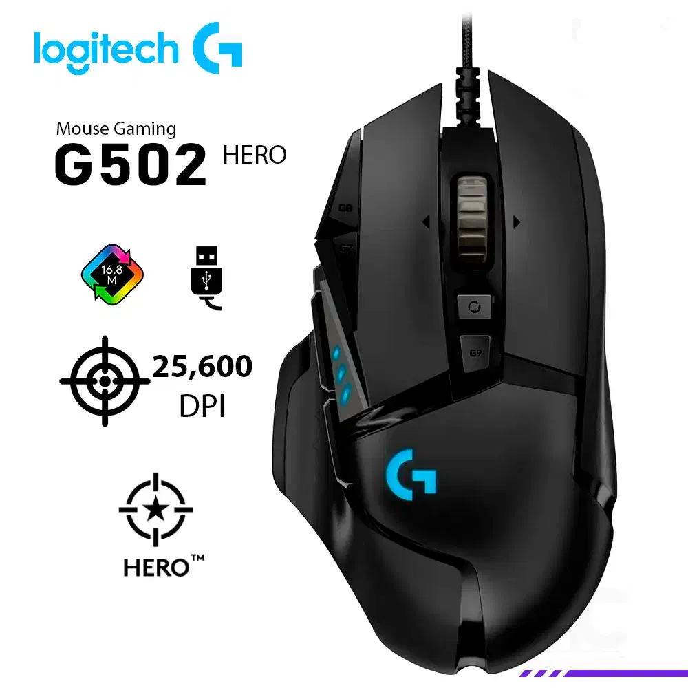 موس logitech G502 Hero|قطعات و لوازم جانبی رایانه|کرمان, |دیوار