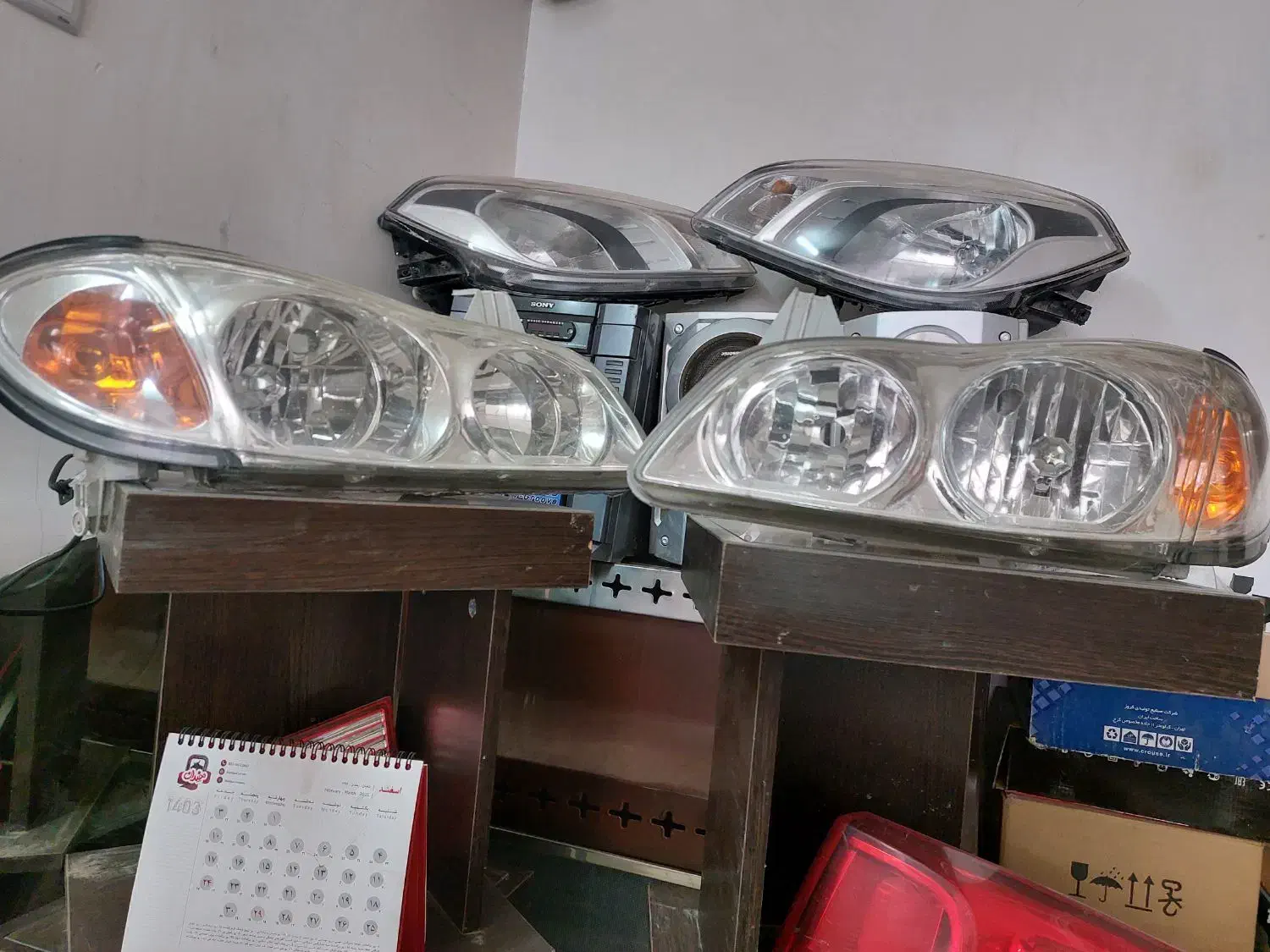 استوک ۲۰۷ و رانا|قطعات یدکی و لوازم جانبی|نیشابور, باغ نو|دیوار