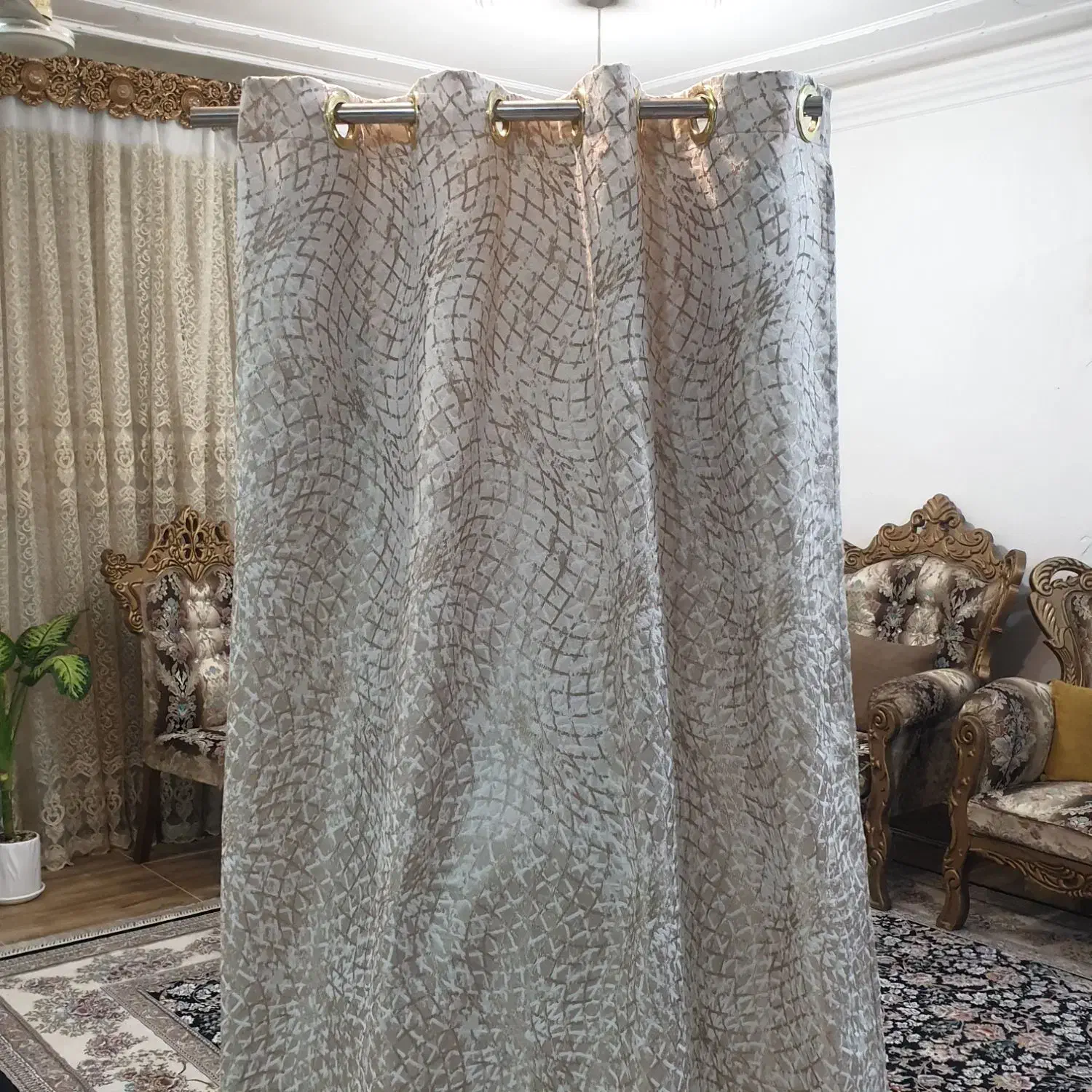 پرده پانچی|پرده، رانر، رومیزی|امیدیه, |دیوار