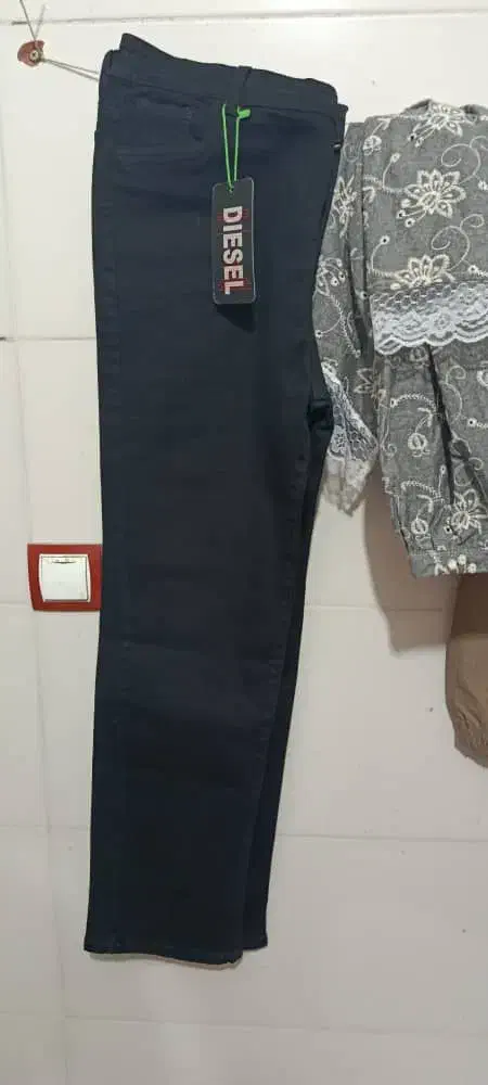 شلوار جین بگ مشکی|لباس|دوگنبدان, |دیوار