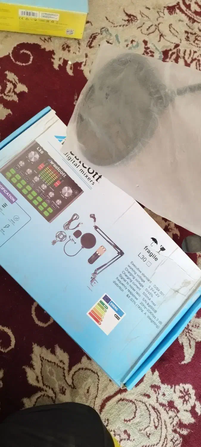 میکروفون bm800 درحد نو استفاده نشده|صوتی و تصویری|کوار, |دیوار