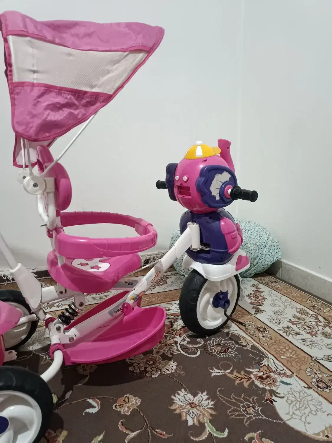 سه چرخه|دوچرخه، اسکیت، اسکوتر|پرند, فاز ۵|دیوار