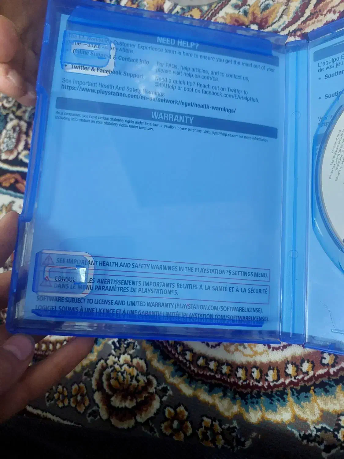 سی دی فیفا ۲۰۲۵ سه ماه استفاده شوده|کنسول، بازی ویدئویی و آنلاین|هشتگرد, شهرک بعثت|دیوار