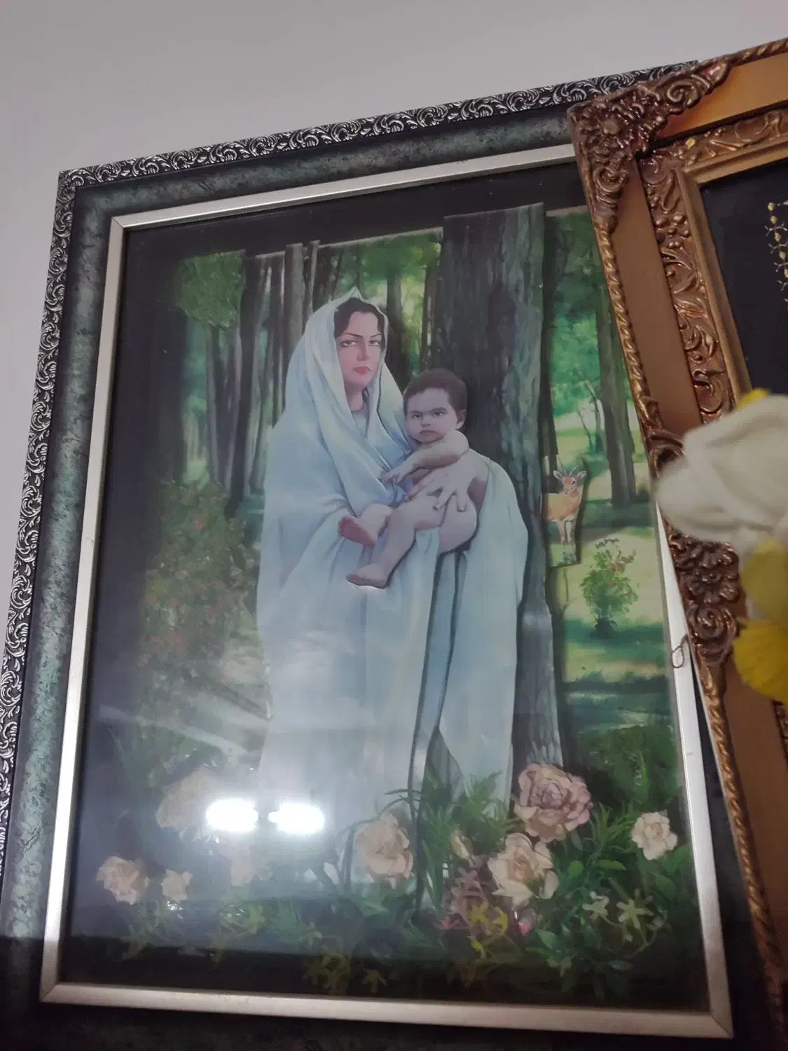 مادره مقدس|تابلو، نقاشی، عکس|پاکدشت, پاکدشت (مامازند)|دیوار