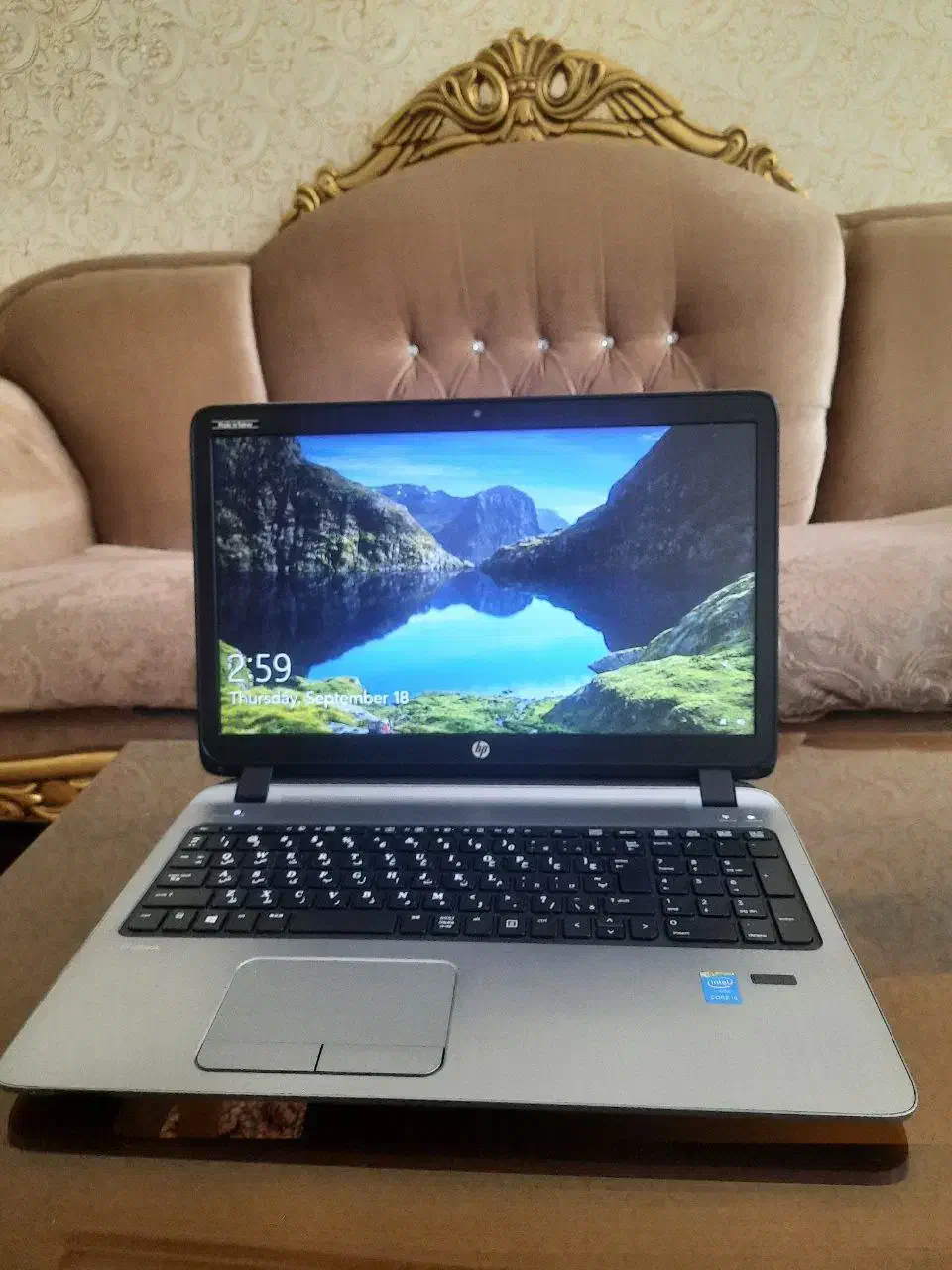 لپتاپ hp pro book 450 g2|رایانه همراه|مشهد, شهید فرامرز عباسی|دیوار