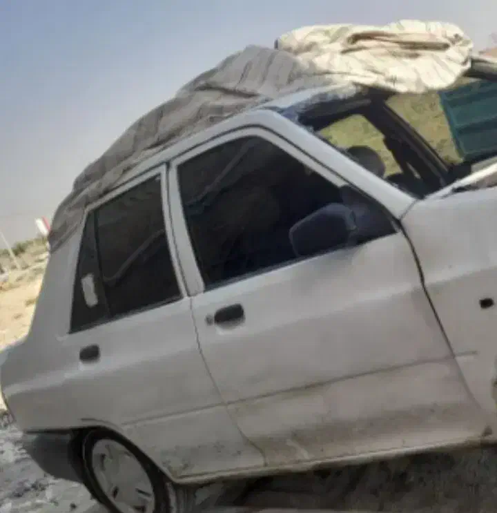 پرایدمدل۹۷ تصادفی سوخته بازدید نسیم شهر|خودرو سواری و وانت|نسیم‌شهر, |دیوار