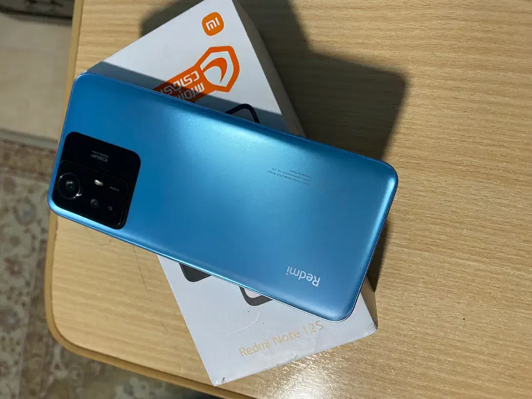 شیائومی Redmi Note 12S حافظه ۲۵۶ رم ۸ در حد نو|موبایل|شیراز, شهرک بهشتی|دیوار