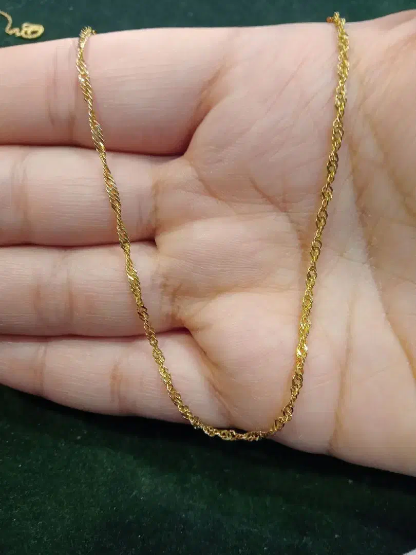 زنجیر دیسکو ۵ گرم و خورده ای ۳ درصد|جواهرات|اراک, |دیوار