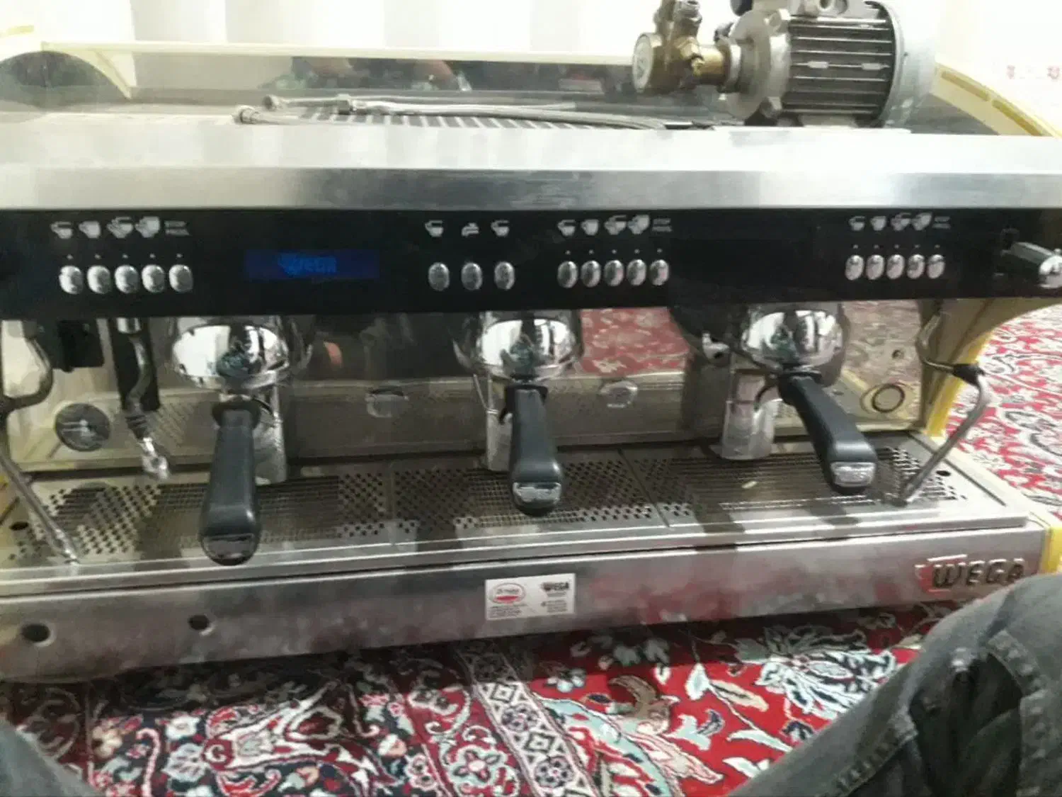 دستگاه صنعتی اسپرسوساز وگا پولاریس ۳گروپ|کافیشاپ و رستوران|اشکذر, |دیوار