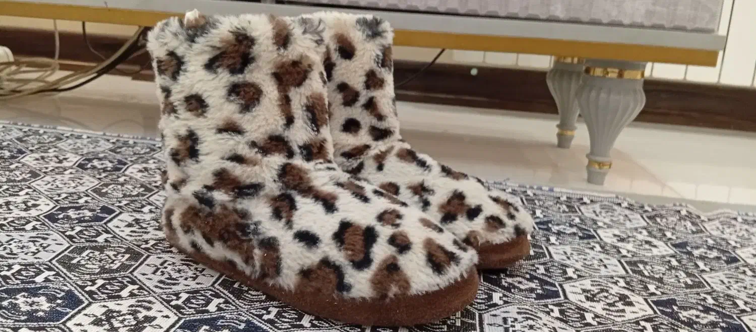 پوت روفرشی،کفش پشمی ،پاپوش پشمی سایز ۳۳و۳۴|کیف، کفش، کمربند|تهران, امام حسین|دیوار