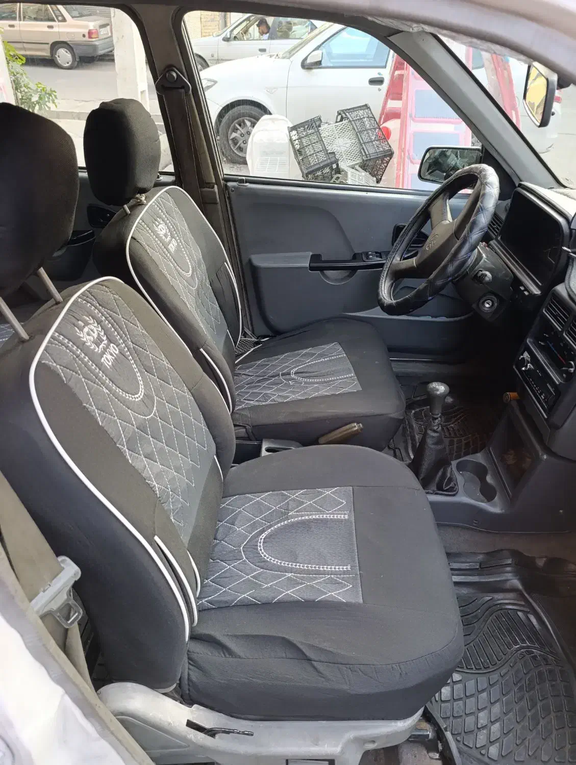 پراید 86 دو گانه دستی رنگ سفید|خودرو سواری و وانت|تبریز, |دیوار