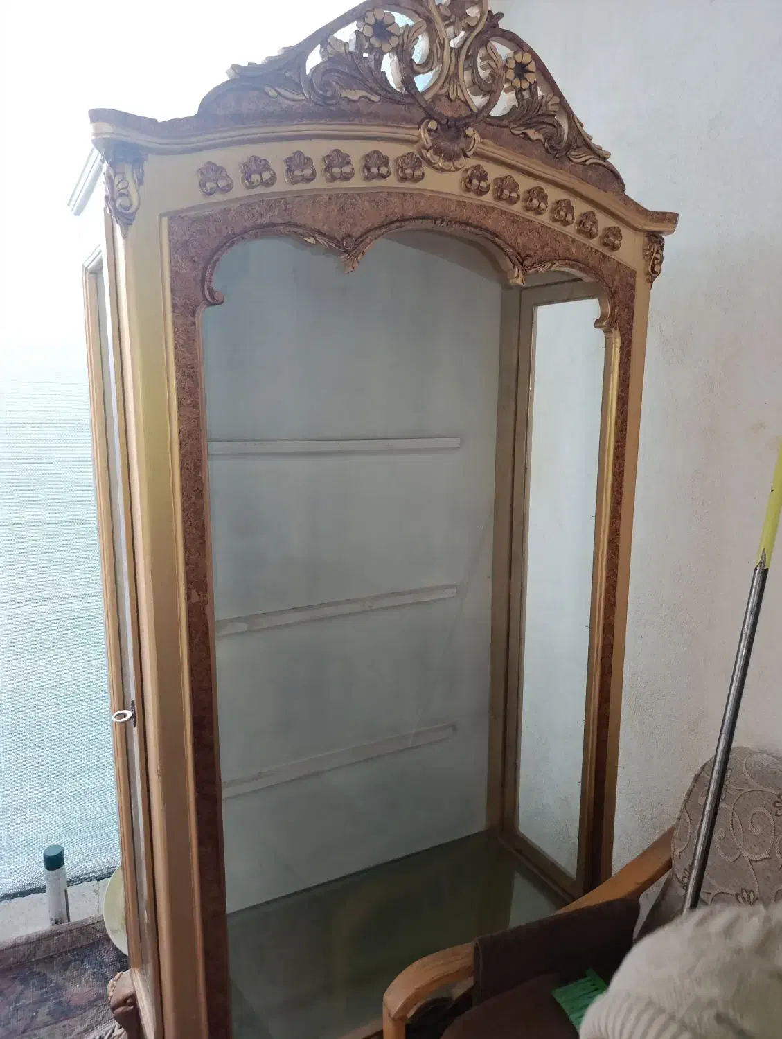 بوفه|بوفه، ویترین، کنسول|نیشابور, خط کاشمر|دیوار