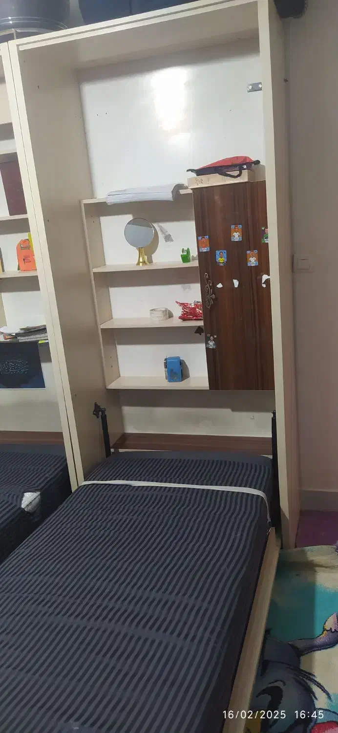 تخت تاشو .تخت خواب یک نفره ،تخت خواب دو نفره|تخت و سرویس خواب|تهران, قصر فیروزه ۱|دیوار