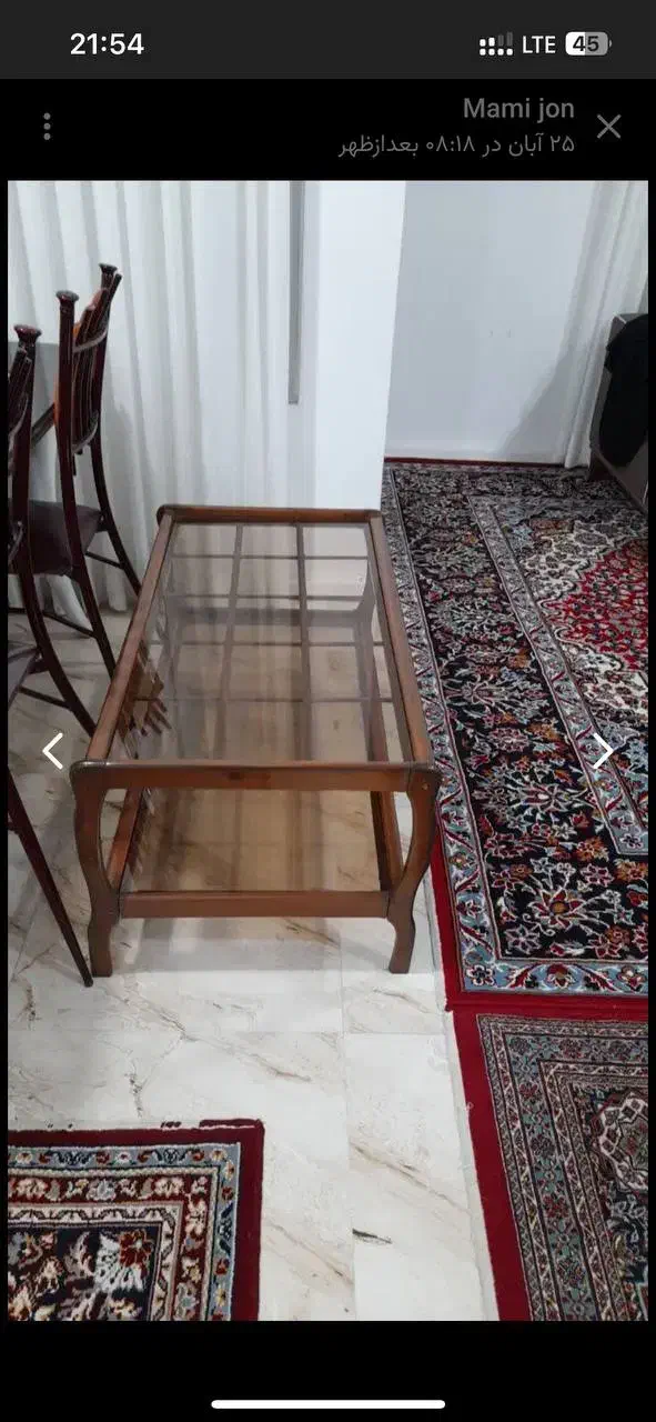 میز جلو مبلی|مبلمان خانگی و میز عسلی|محمودآباد, |دیوار