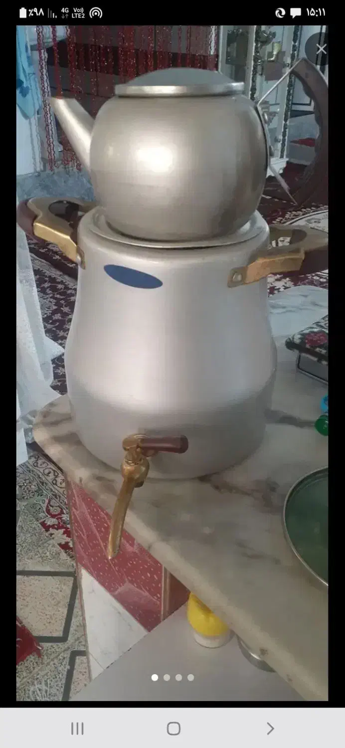 قوری وسماور|قوری، کتری، قهوهساز دستی|خرمآباد, |دیوار