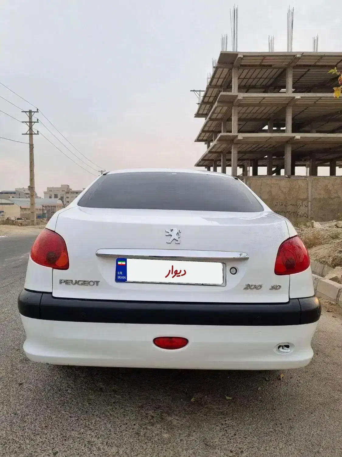 ۲۰۶ اس دیsd مدل ۹۶ درحد نو کم کار|خودرو سواری و وانت|شهریار, شهرک شاهد|دیوار