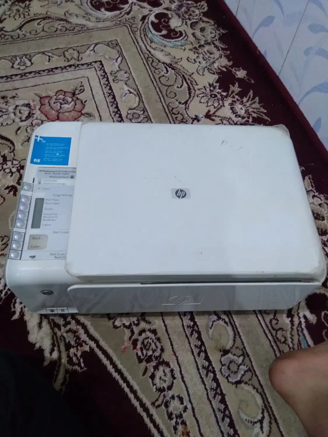 پرینتر رنگی hp|پرینتر، اسکنر، کپی، فکس|قاسم‌آباد (خواف), |دیوار