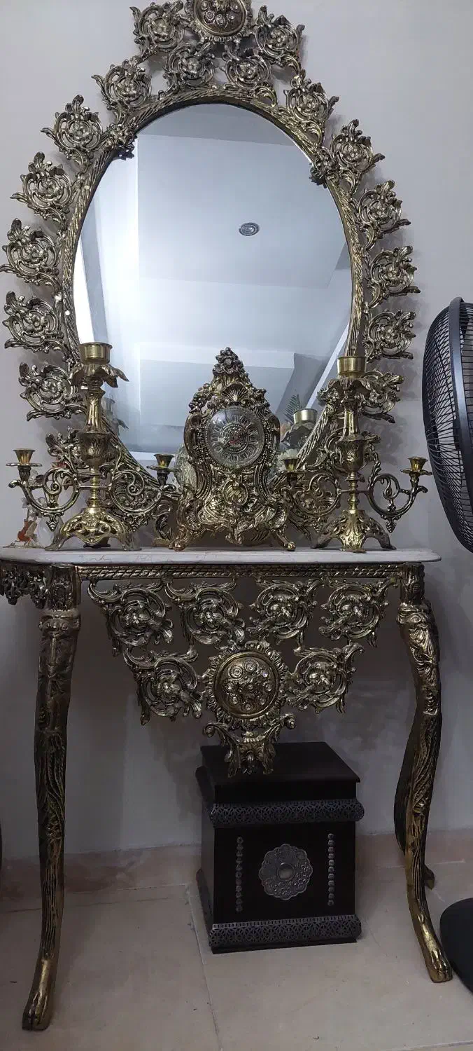 آینه و شمعدان|بوفه، ویترین، کنسول|ملارد, |دیوار