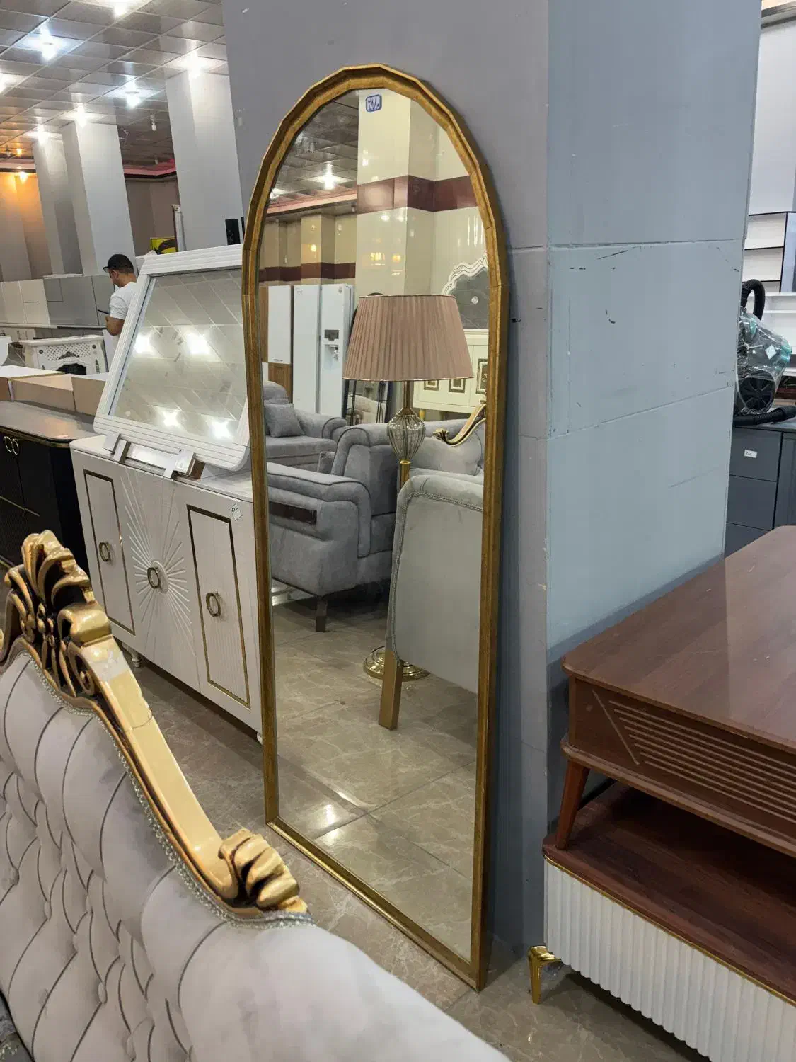 آینه قدی فانتزی مناسب سالن درکنگان اقساط|آینه|بندر کنگان, |دیوار