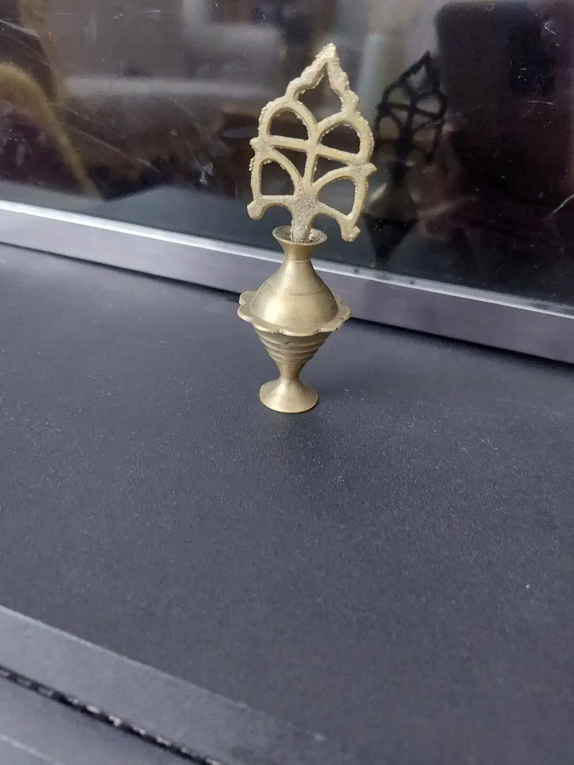 سرمه دون قدیمی برنجی|کلکسیون اشیاء عتیقه|مشهد, شهید بهشتی|دیوار