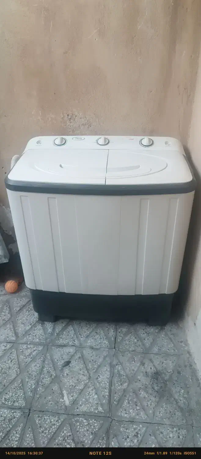 ماشین لباس شویی سطلی|ماشین لباسشویی و خشک‌کن لباس|کوهدشت, |دیوار