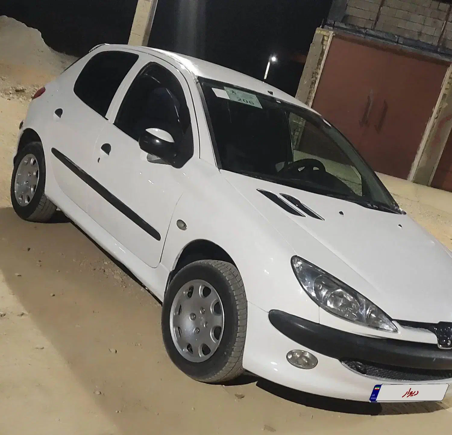 206سفید|خودرو سواری و وانت|دهدشت, |دیوار