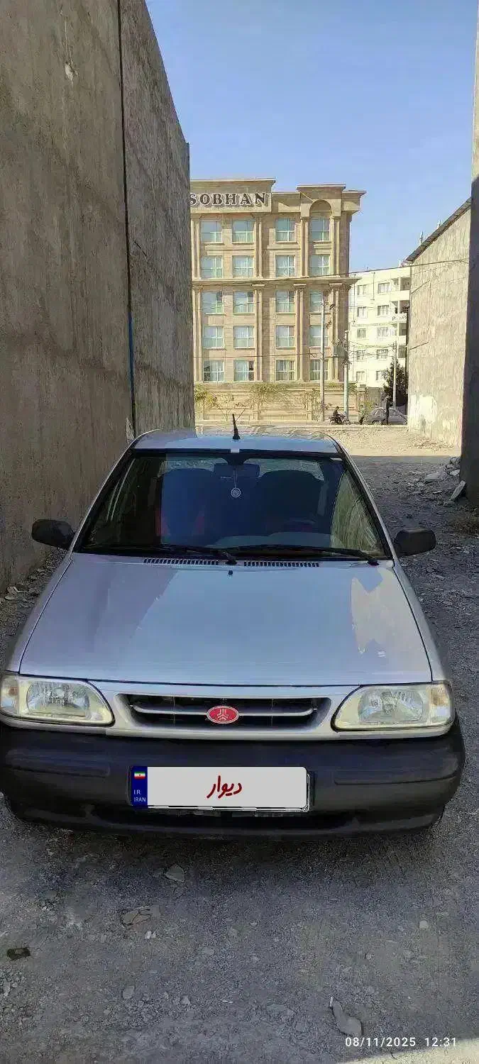 پراید۹۲بدنه آئینه. بدون افتاب سوختگی|خودرو سواری و وانت|مشهد, الهیه|دیوار