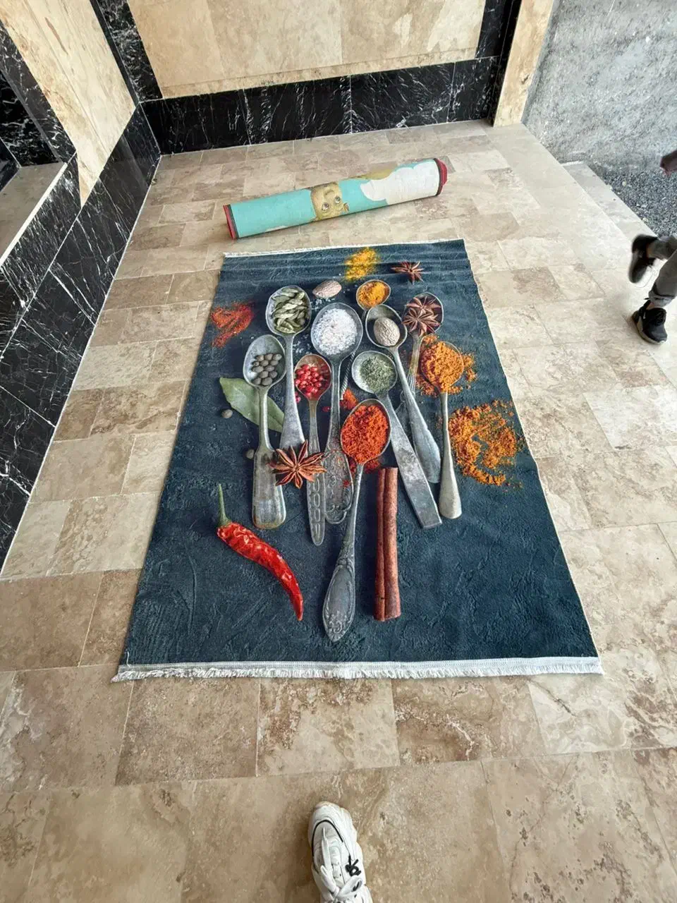 فرش آشپز خانه در حد نو،فرش اتاق بچه|فرش|اراک, |دیوار