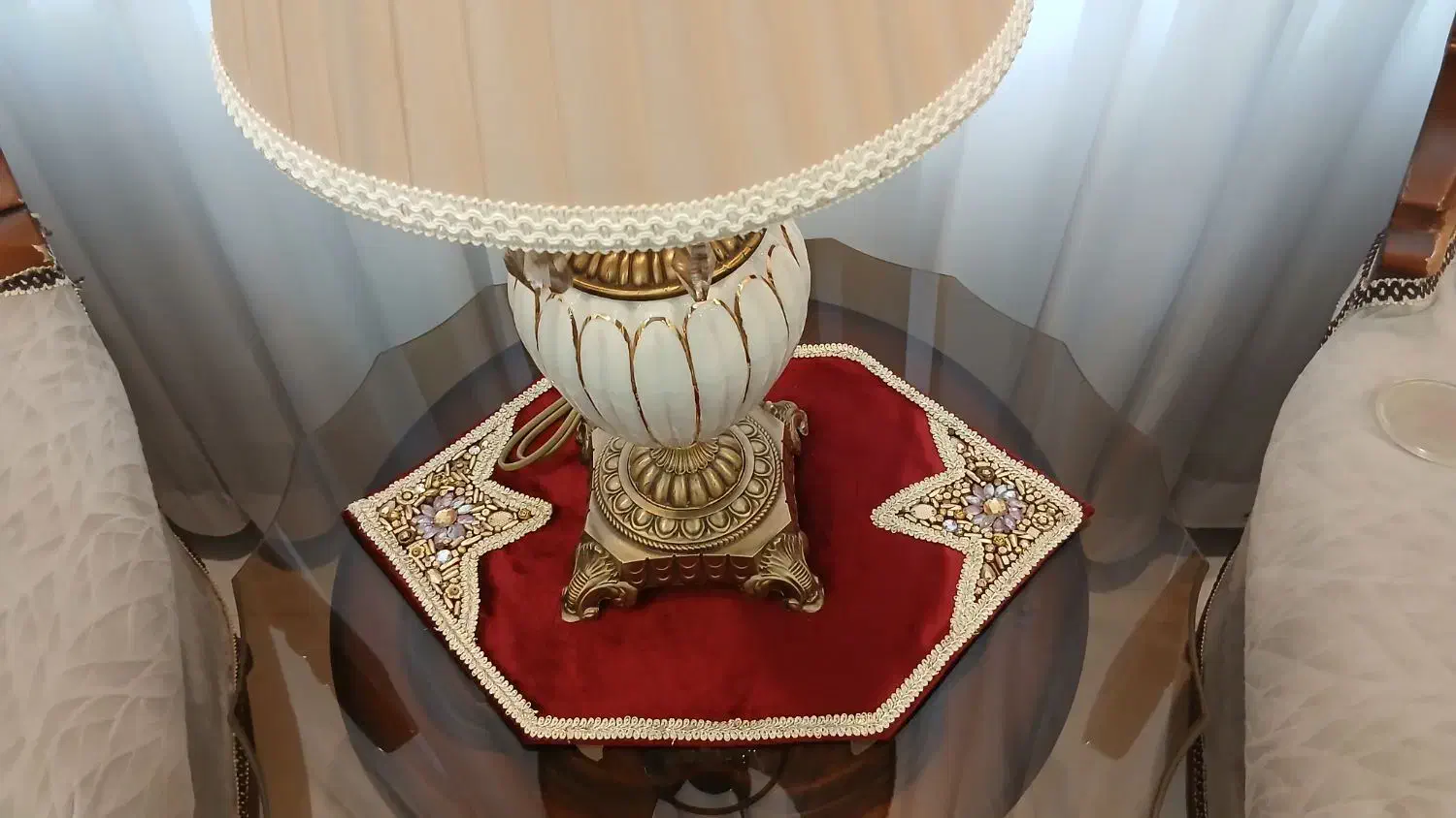 رومیزی ورانر مخمل|پرده، رانر، رومیزی|تهران, شهرک طالقانی|دیوار