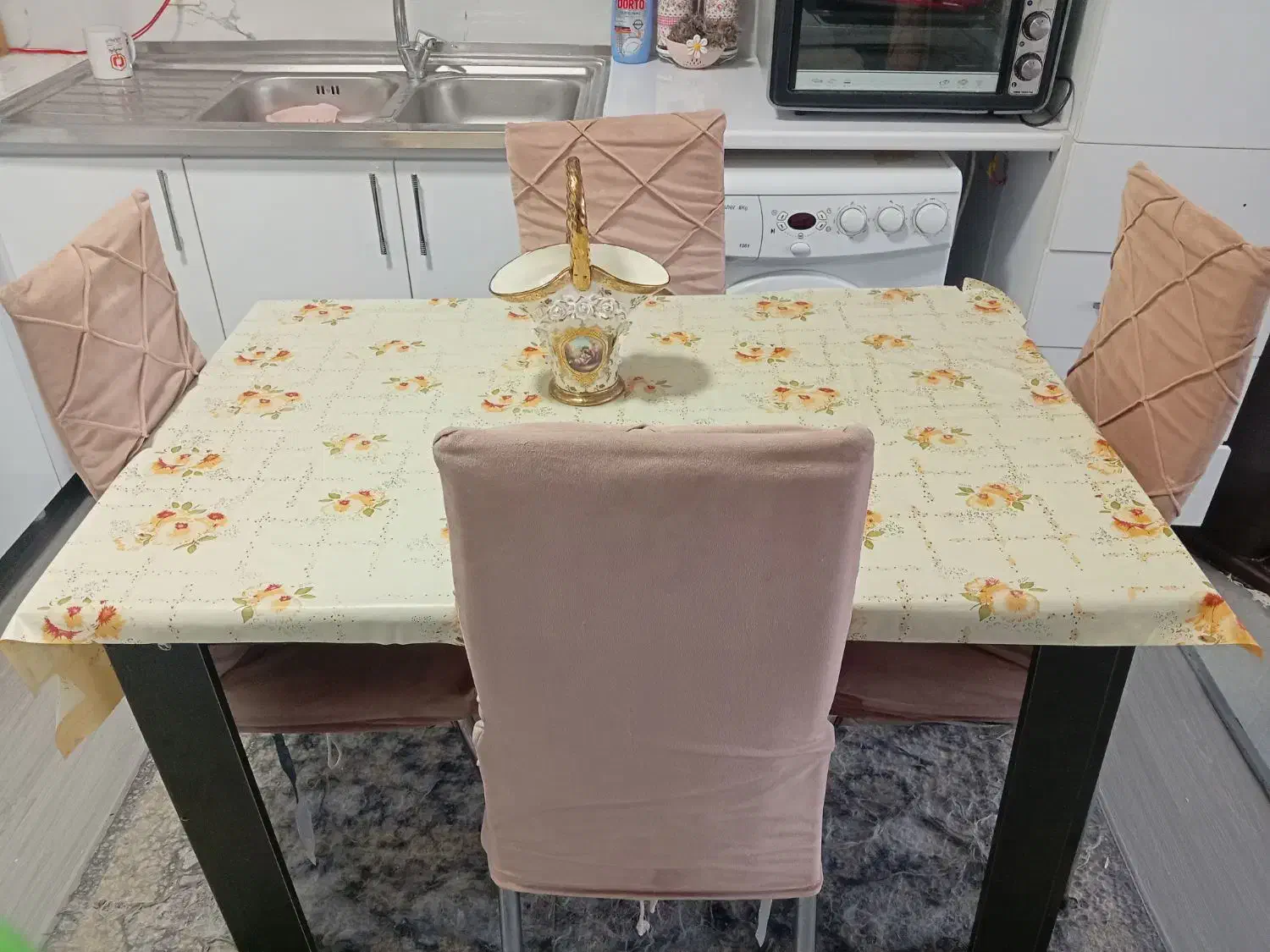 میز نهار خوری|میز و صندلی غذاخوری|شهرکرد, |دیوار