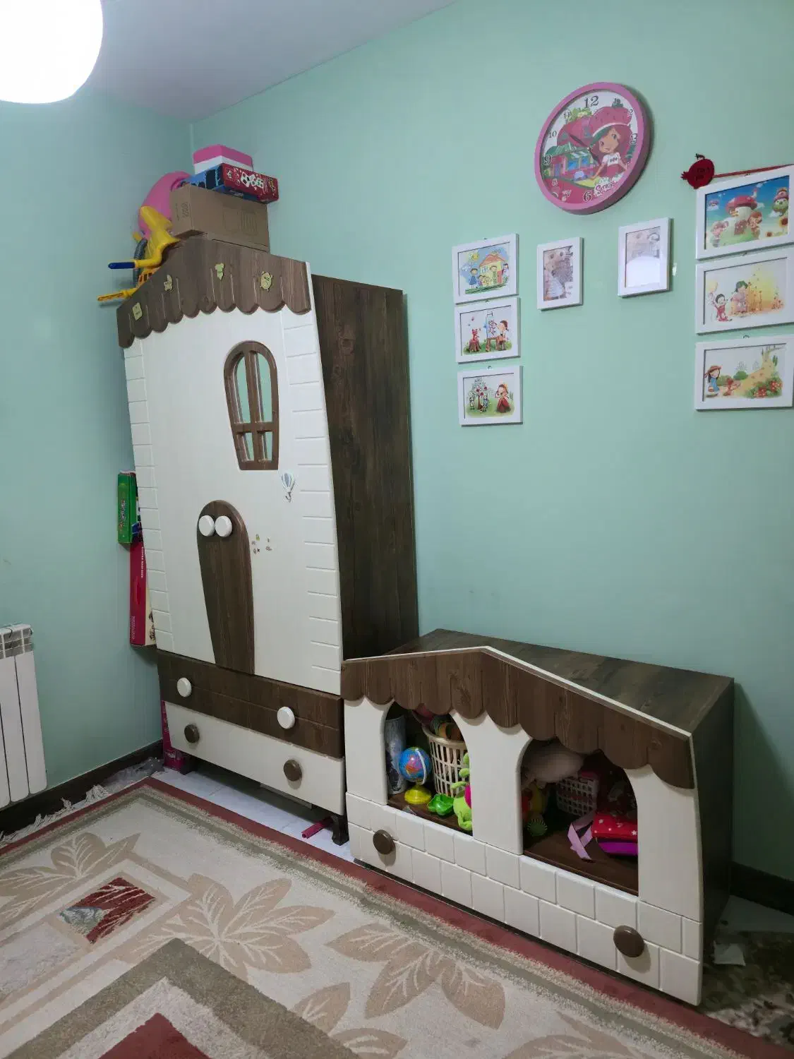 تخت و کمد کودک و نوجوان|تخت و سرویس خواب|شیراز, حافظیه|دیوار