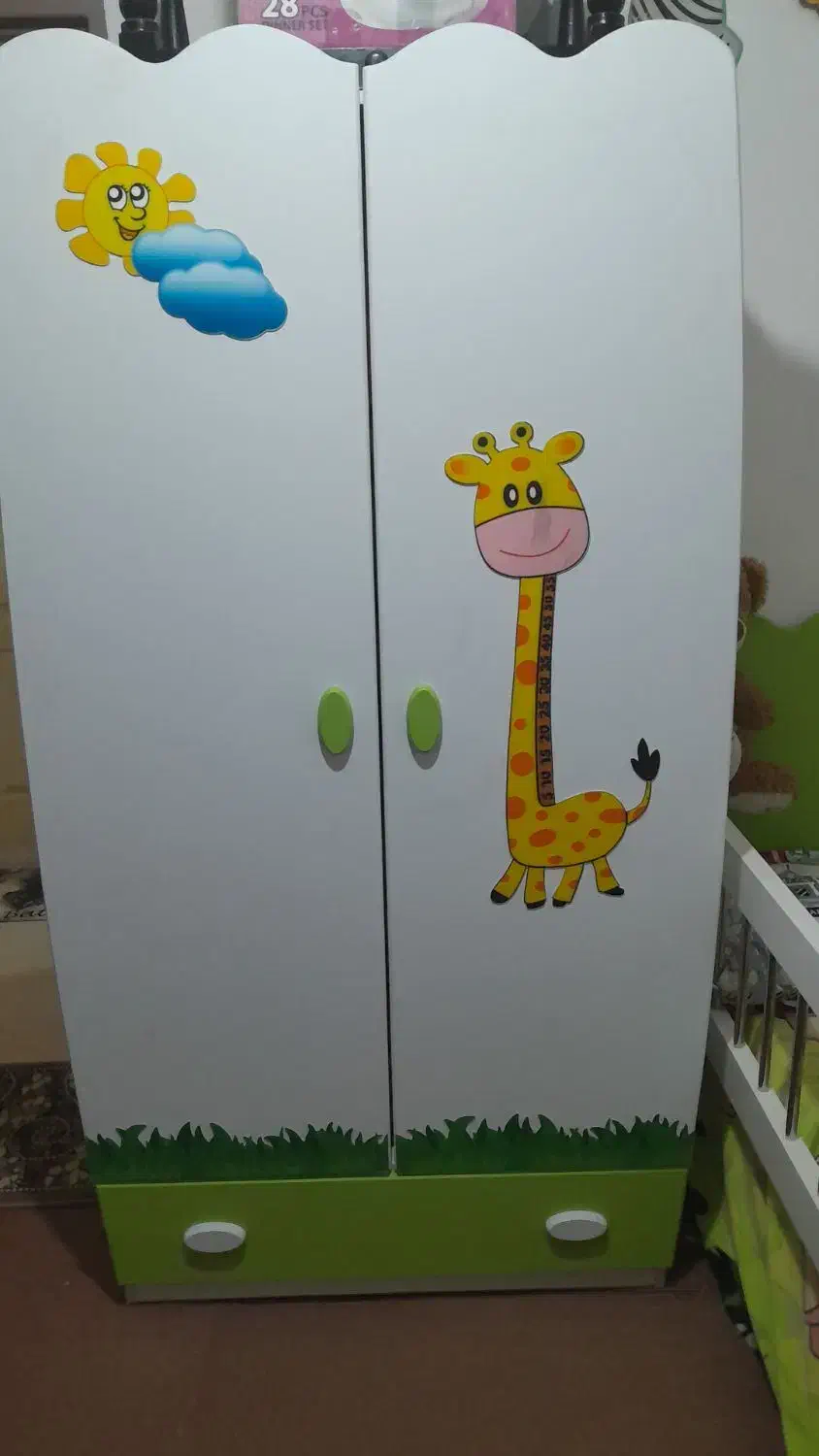 سرویس خواب دونفره و کودک|تخت و سرویس خواب|شاهینشهر, مسکن مهر|دیوار