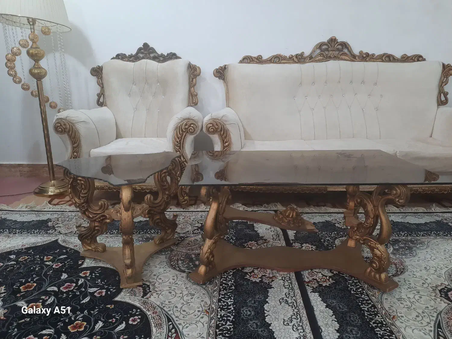 جلو مبلی به همراه جاکفشی و ساعت|مبلمان خانگی و میز عسلی|اهواز, کارون|دیوار