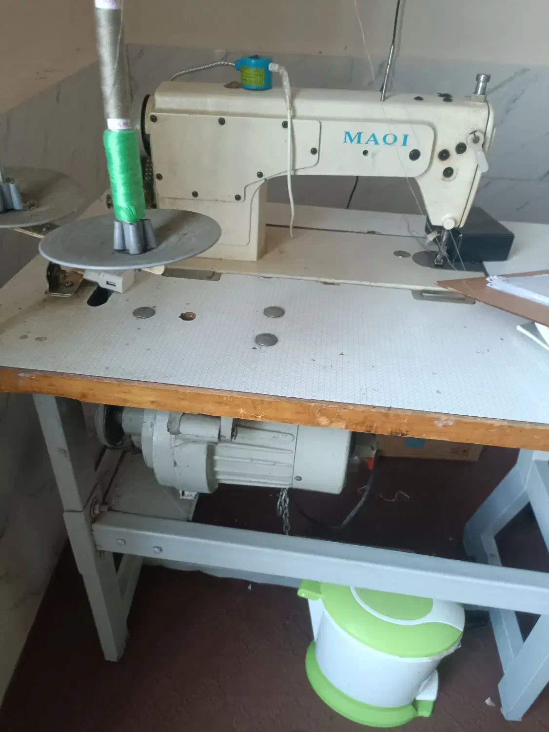 چرخ خیاطی راسته دوزدینام دار|چرخ خیاطی و ریسندگی|سیمین شهر, |دیوار